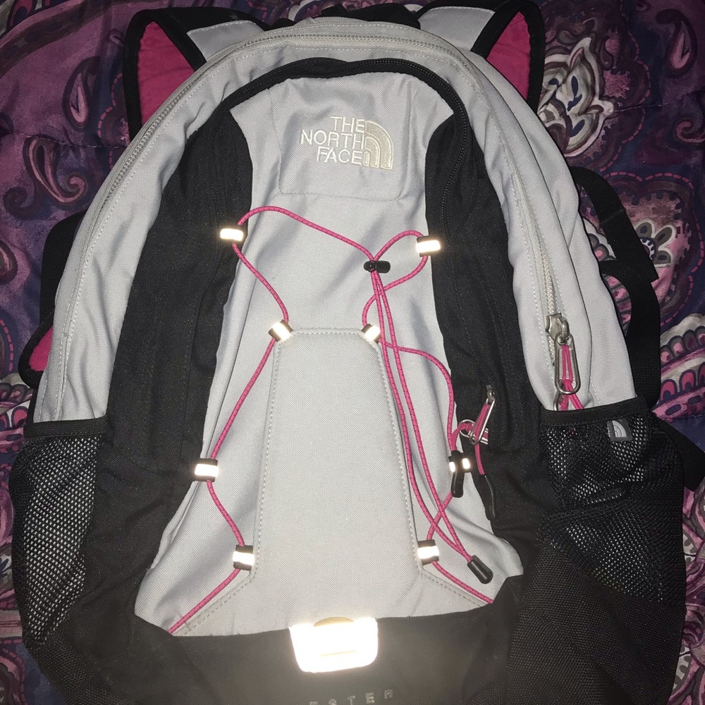 North face jester backpack.